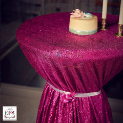 Sequin Table Covers.